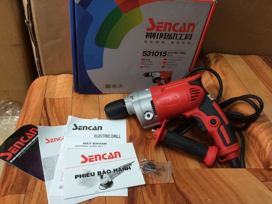 MÁY KHOAN 710W 10MM SENCAN 531015 - HÀNG CHÍNH HÃNG