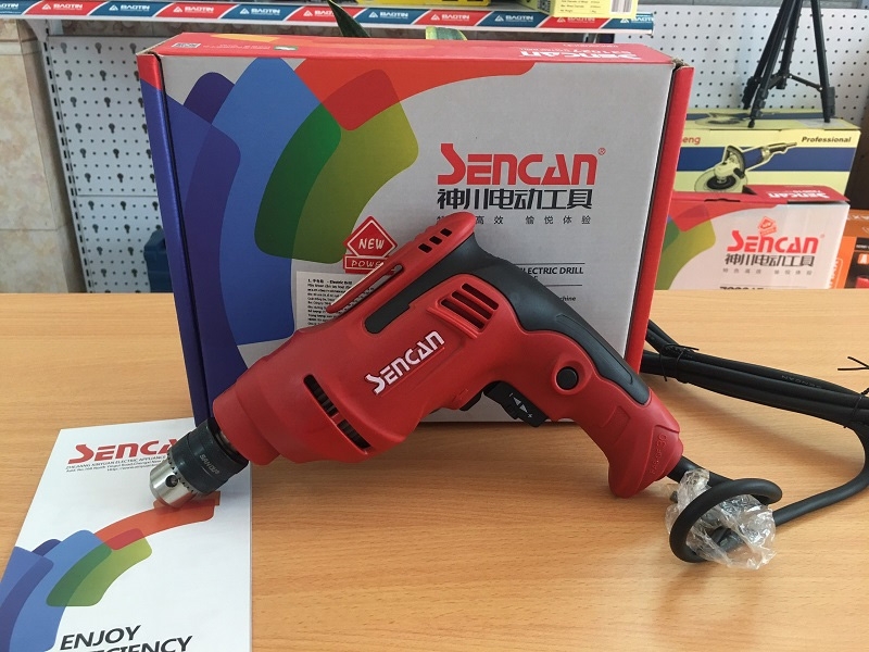 MÁY KHOAN 500W 10MM SENCAN 531027- HÀNG CHÍNH HÃNG