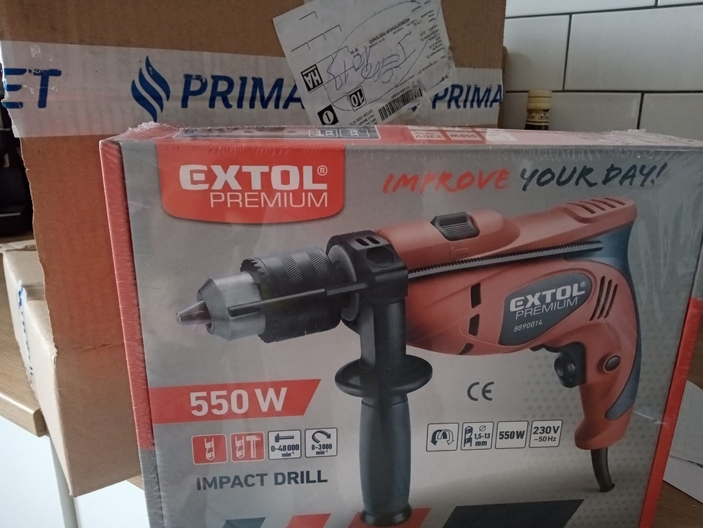 Máy khoan búa điện 550W Extol 8890014