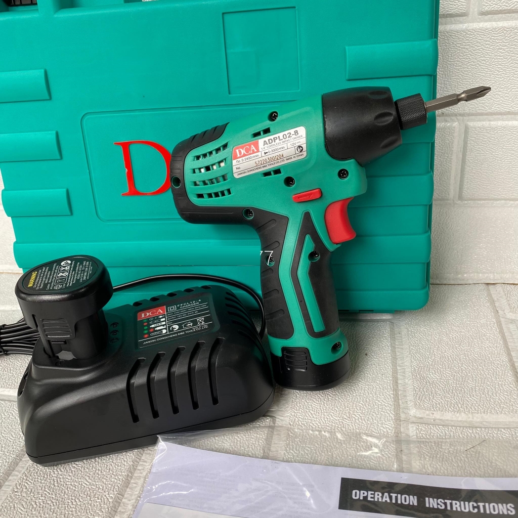 MÁY SIẾT VÍT PIN 12V/2.0AH X 2 DCA ADPL02-8EK - HÀNG CHÍNH HÃNG