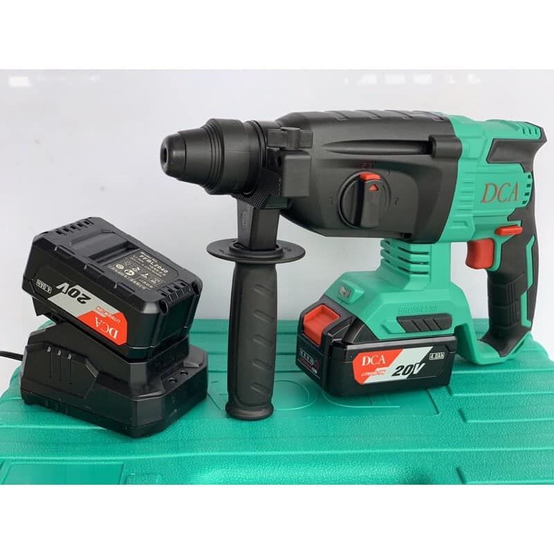 MÁY KHOAN BÊ TÔNG PIN 18V (3.1KG) DCA ADZC02-24EK (KÈM 2 PIN 18V/4.0AH) - HÀNG CHÍNH HÃNG