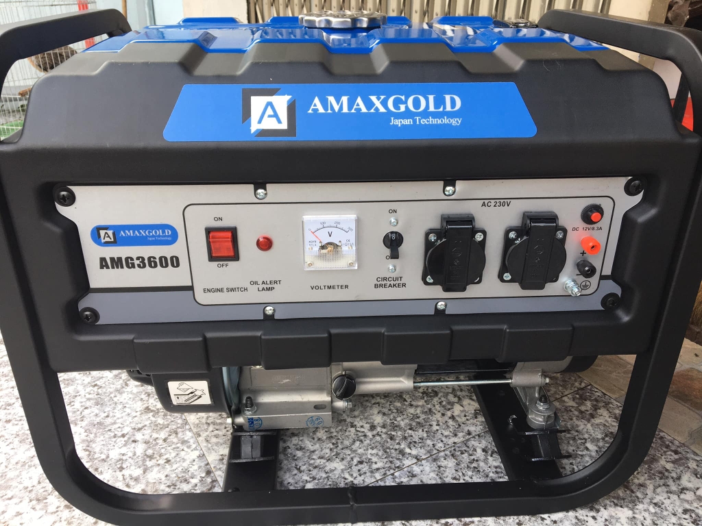 Máy Phát Điện Chạy Xăng 3KW AmaxGold AMG3600