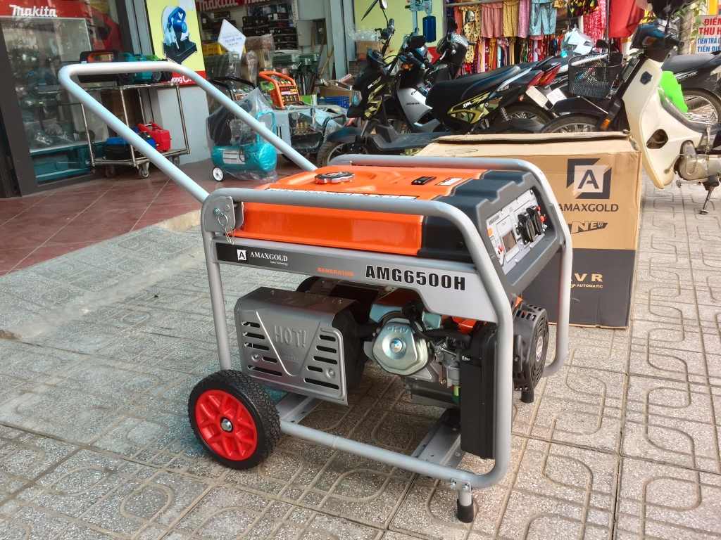Máy Phát Điện Chạy Xăng 5KW AmaxGold AMG6500H