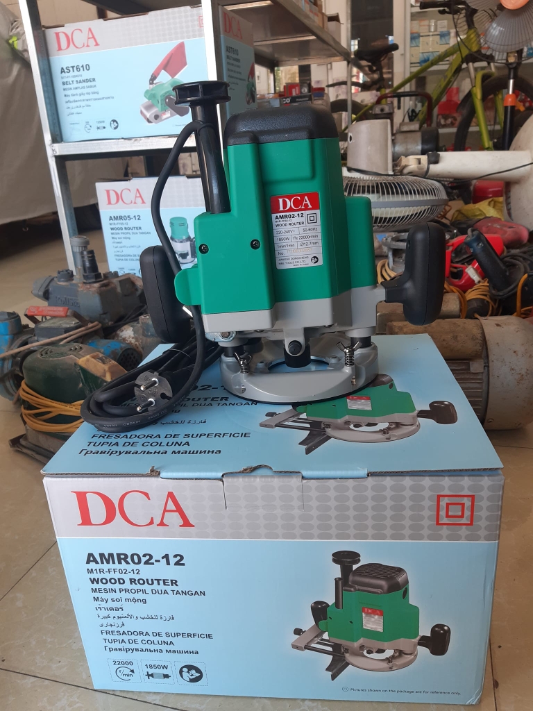MÁY PHAY GỖ 12.7MM 1650W DCA AMR02-12 - HÀNG CHÍNH HÃNG