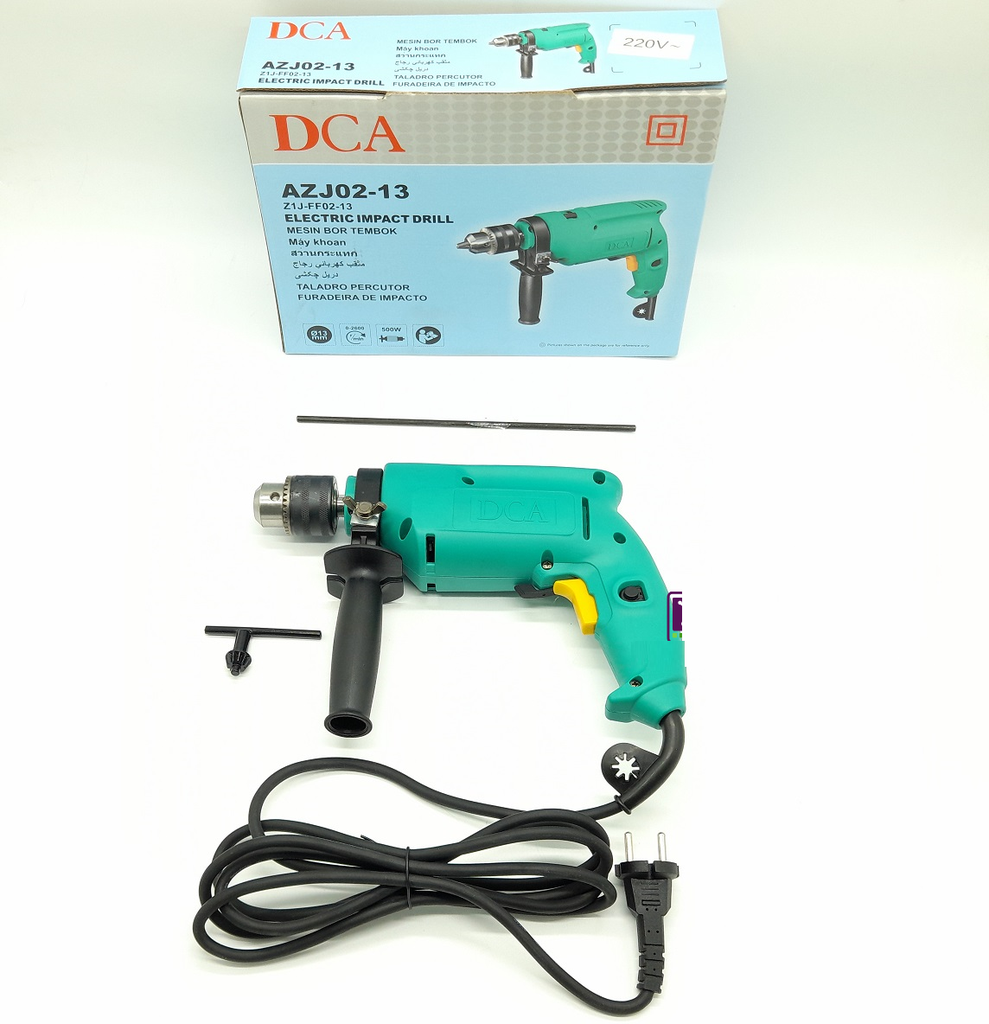 MÁY KHOAN BÚA 20MM 500W DCA AZJ02-13 - HÀNG CHÍNH HÃNG