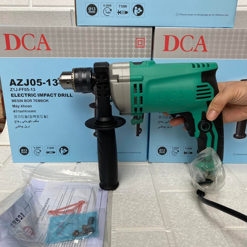 MÁY KHOAN BÚA 710W DCA AZJ05-13 - HÀNG CHÍNH HÃNG