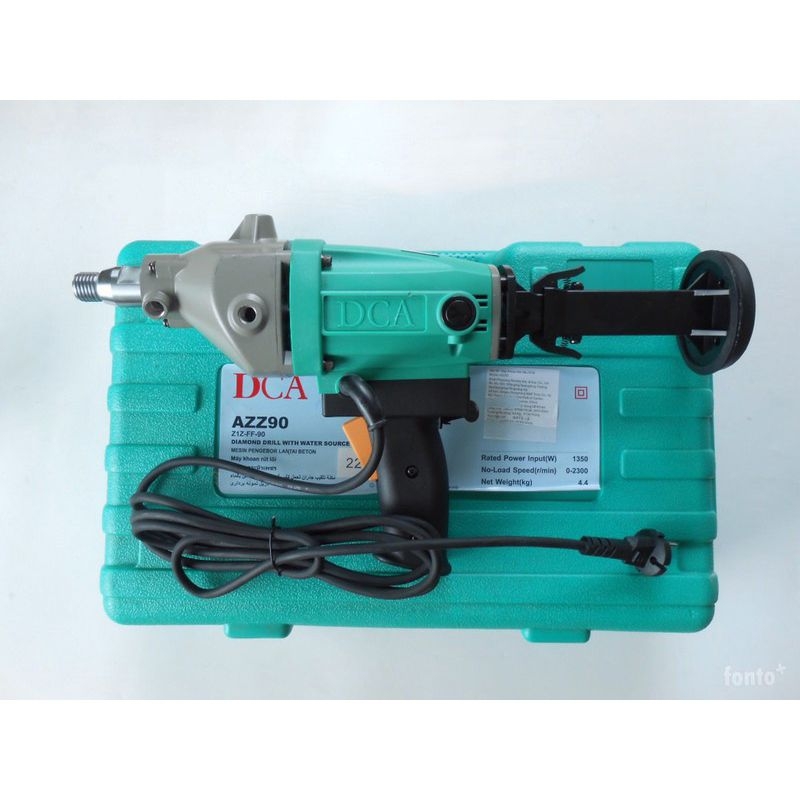 MÁY KHOAN ĐÁ 1350W 90MM DCA AZZ90 - HÀNG CHÍNH HÃNG