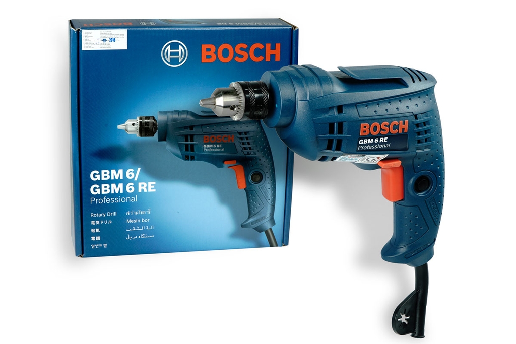 Máy khoan sắt 6.5mm Bosch GBM 6RE