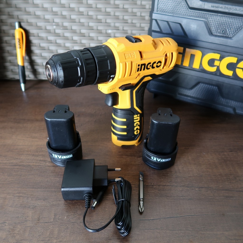 MÁY KHOAN VÀ VẶN VÍT DÙNG PIN 12V (0.8-10MM ) INGCO CDLI12325 - HÀNG CHÍNH HÃNG