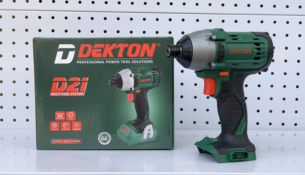 MÁY SIẾT VÍT KHÔNG CHỔI THAN DÙNG PIN 18-21V DEKTON D21-CV180N - HÀNG CHÍNH HÃNG