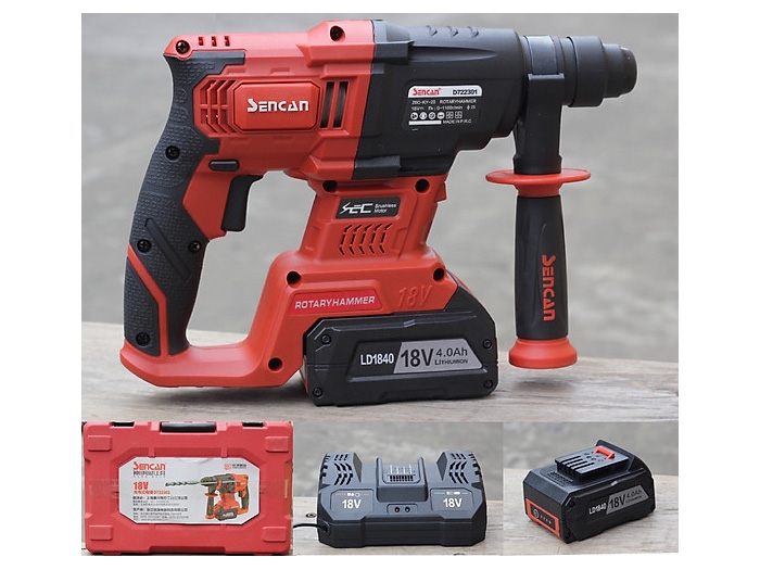 MÁY KHOAN BÚA DÙNG PIN 18V (2.5J) SENCAN D722301- HÀNG CHÍNH HÃNG