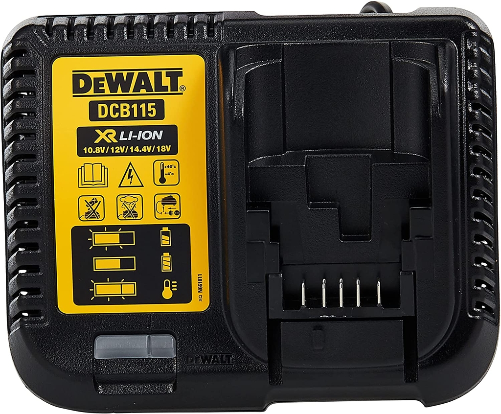 BỘ SẠC PIN 10.8-18V DEWALT DCB115-KR - HÀNG CHÍNH HÃNG