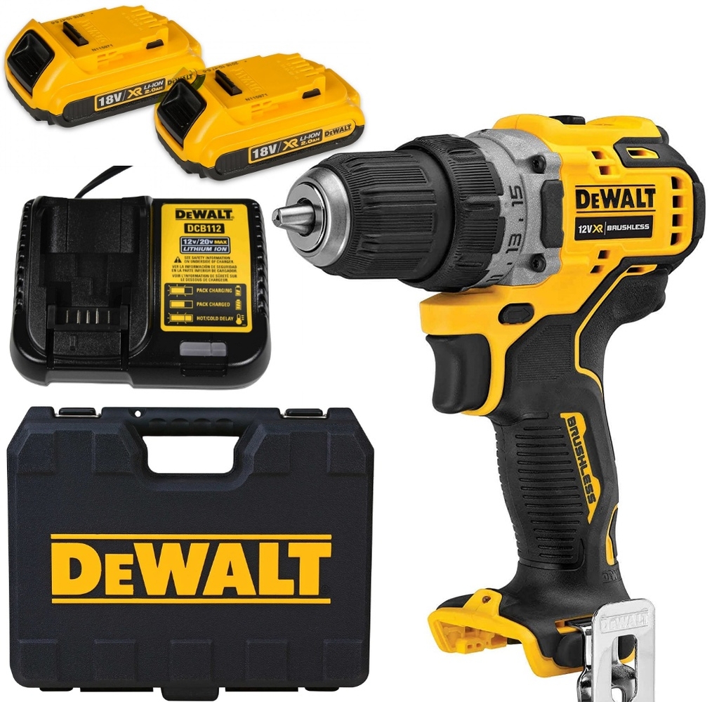 MÁY KHOAN CẦM TAY 12V 1,5-10 MM DEWALT DCD701D2-KR - HÀNG CHÍNH HÃNG