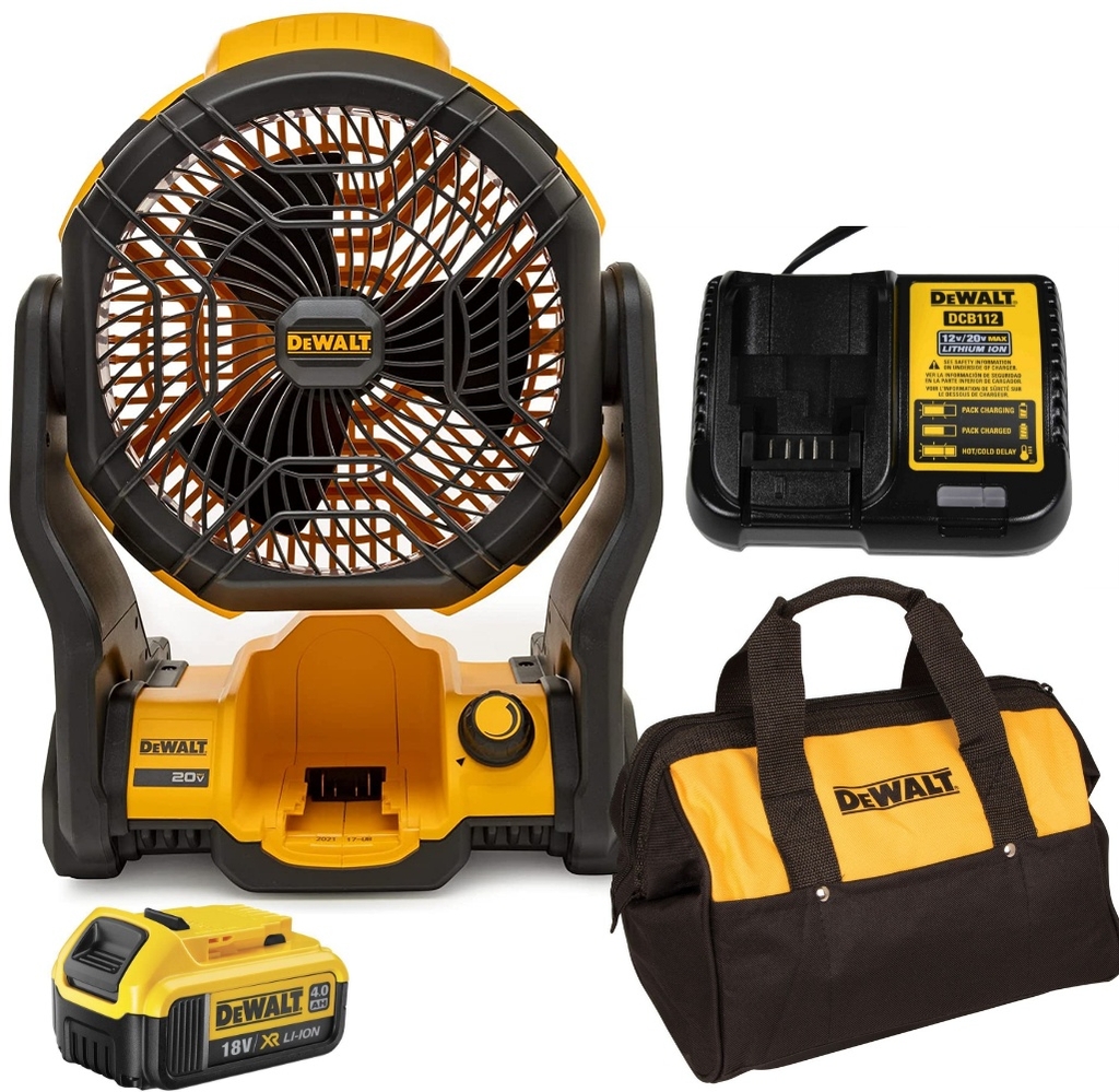 QUẠT BÀN 20V (8,32 M³/PHÚT) DEWALT DCE512M1 - HÀNG CHÍNH HÃNG