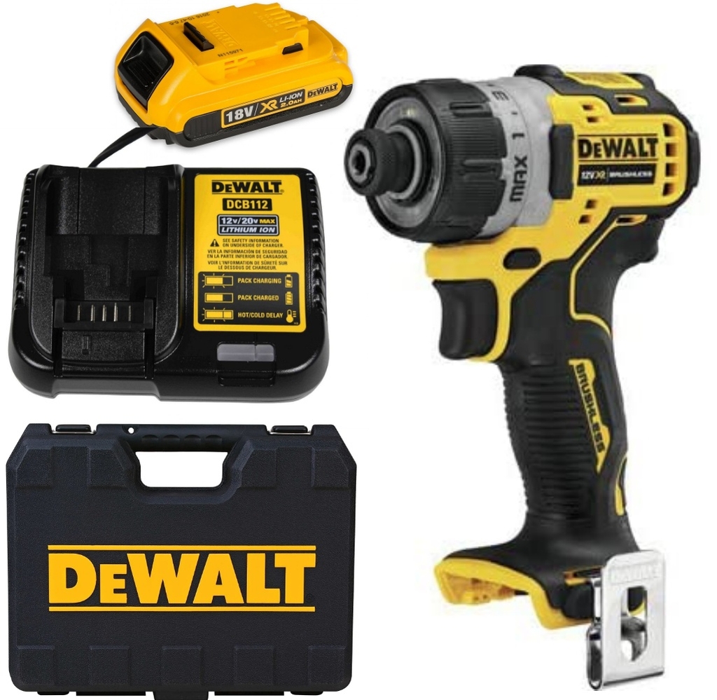 MÁY VẶN VÍT CẦM TAY 12V/BL DEWALT DCF601D1 - HÀNG CHÍNH HÃNG