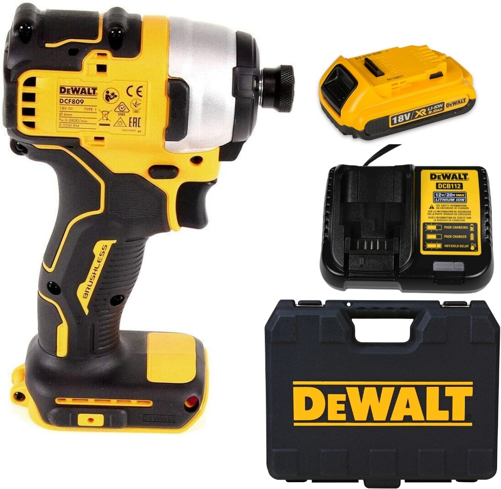 MÁY VẶN VÍT CẦM TAY 20VMAX/BL DEWALT DCF809D1 - HÀNG CHÍNH HÃNG