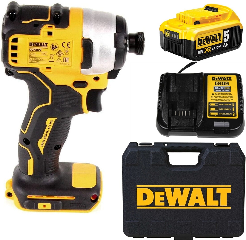 MÁY VẶN VÍT CẦM TAY 20VMAX/BL DEWALT DCF809P1 - HÀNG CHÍNH HÃNG