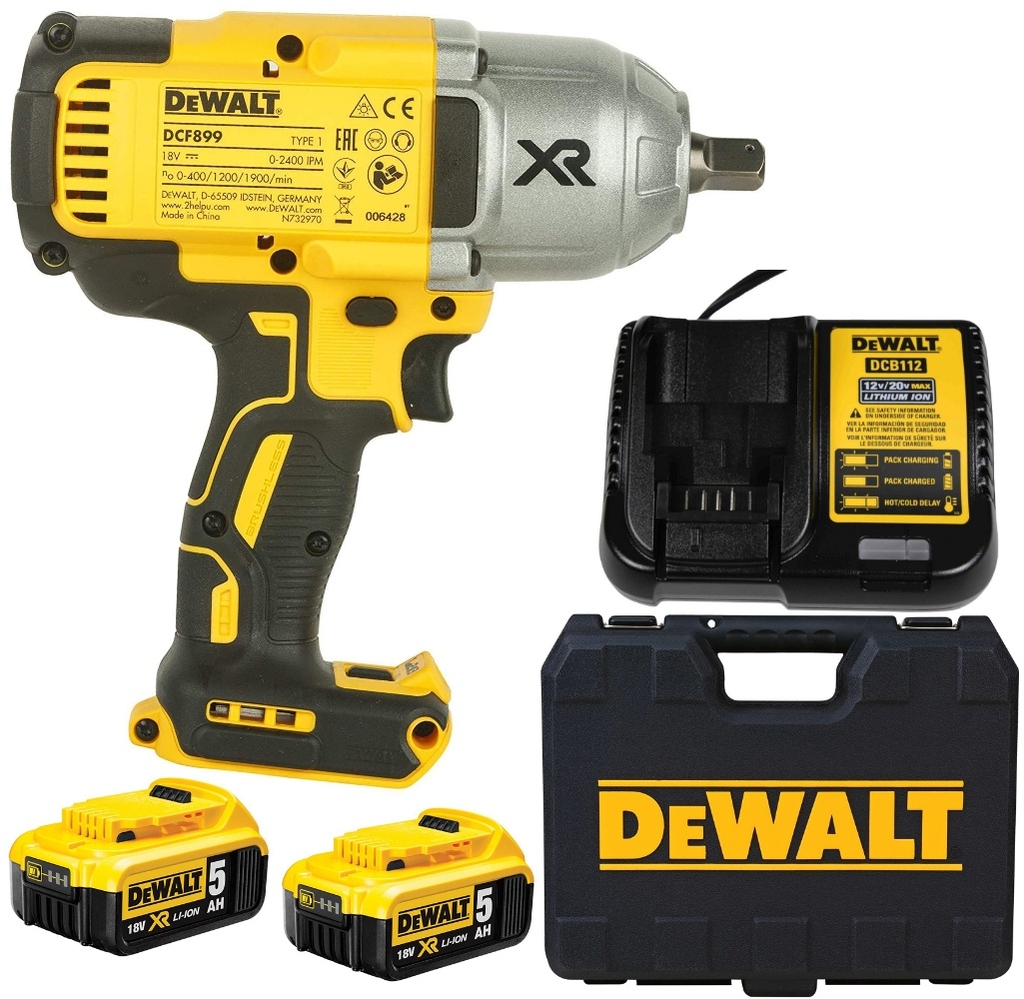 MÁY SIẾT BULON CẦM TAY 18V DEWALT DCF899P2 - HÀNG CHÍNH HÃNG