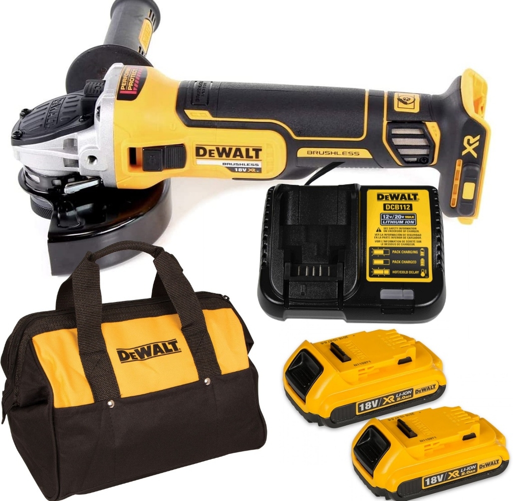 MÁY MÀI CẦM TAY 800W 125MM  DEWALT DCG405D2 - HÀNG CHÍNH HÃNG