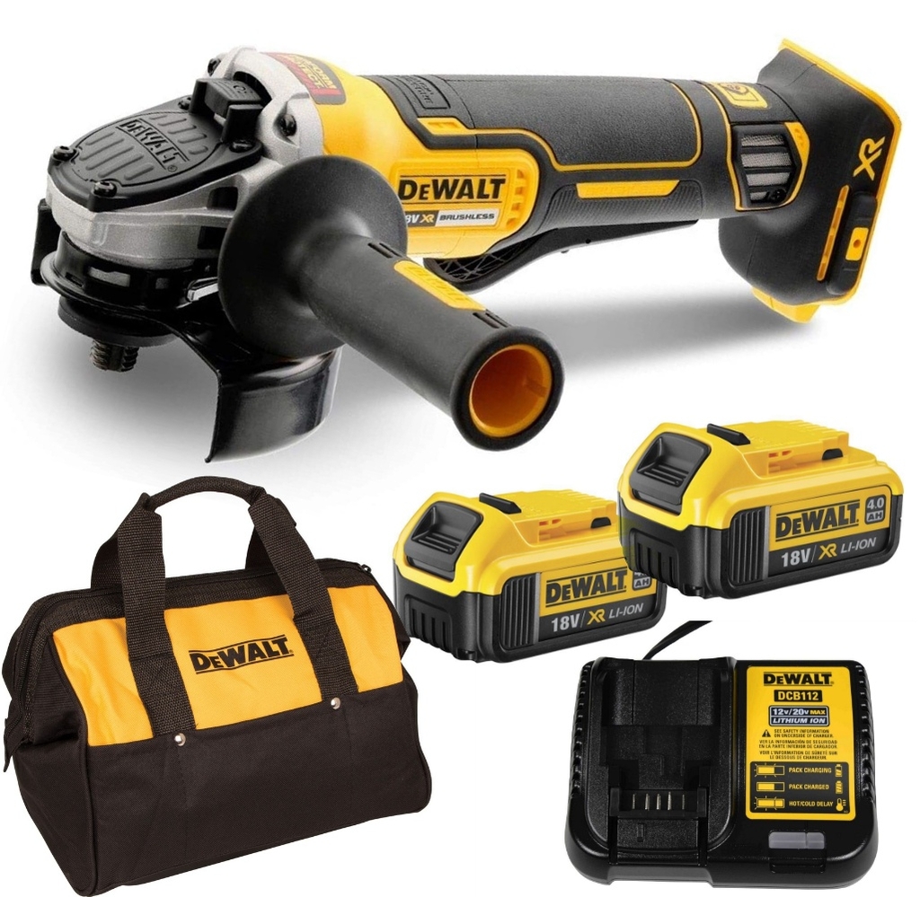 MÁY MÀI CẦM TAY 800W 20V/BL DEWALT DCG406M2 - HÀNG CHÍNH HÃNG