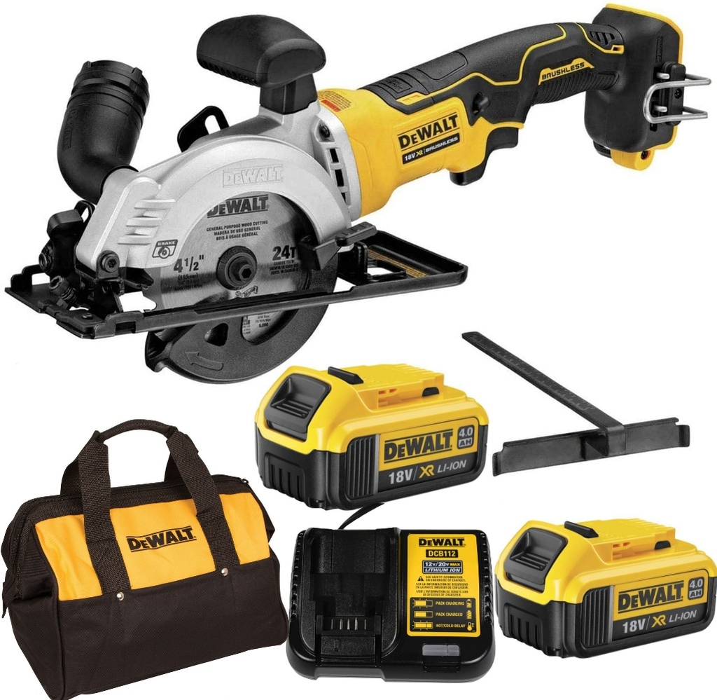 MÁY CƯA CẦM TAY 2AH-18V 115MM DEWALT DCS571M2 - HÀNG CHÍNH HÃNG