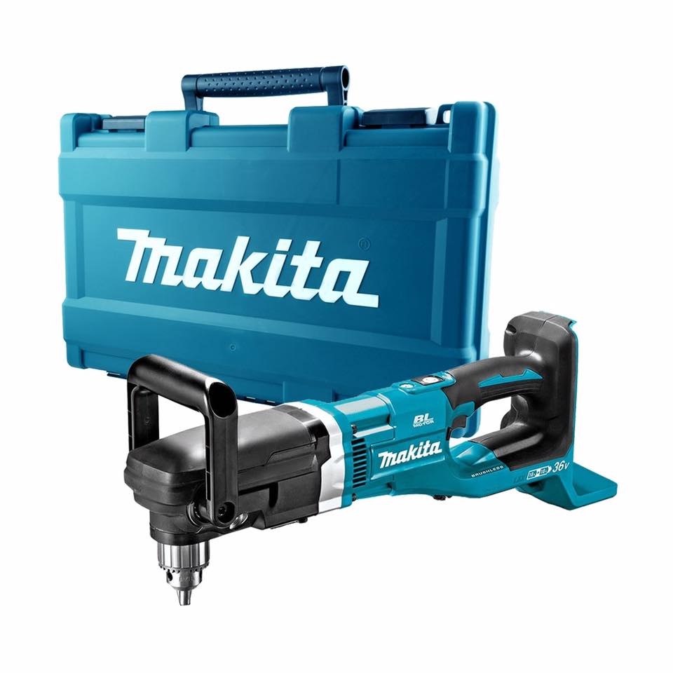 MÁY KHOAN GÓC DÙNG PIN (BL)(18VX2) 1350W MAKITA DDA460ZK- HÀNG CHÍNH HÃNG