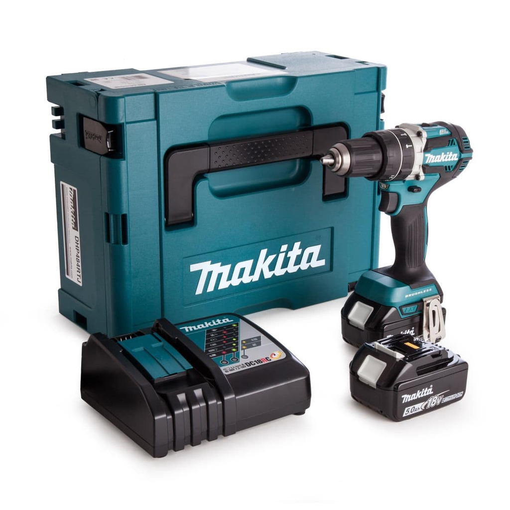 MÁY KHOAN VÀ VẶN VÍT DÙNG PIN (BL)(18V) MAKITA DDF484RTE- HÀNG CHÍNH HÃNG