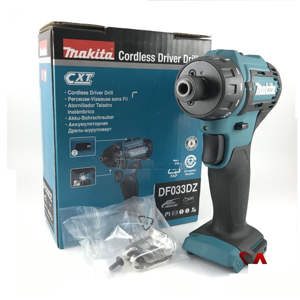 MÁY KHOAN VÀ VẶN VÍT DÙNG PIN 12V 170 W  MAKITA DF033DZ- HÀNG CHÍNH HÃNG