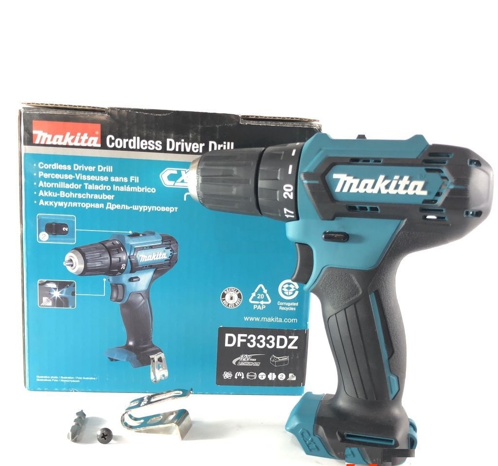 MÁY KHOAN VÀ VẶN VÍT DÙNG PIN 12V MAX 170W MAKITA DF333DZ- HÀNG CHÍNH HÃNG