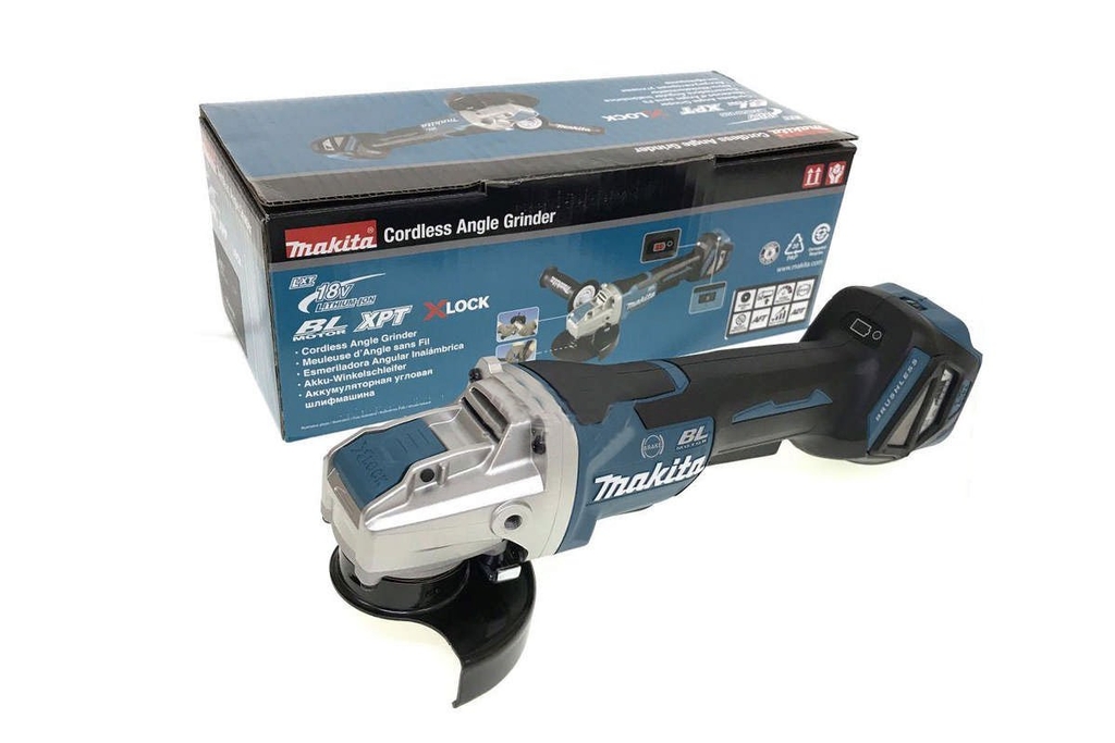 MÁY MÀI GÓC DÙNG PIN (100MM/CÔNG TẮC BÓP/X-LOCK/BL)(18V) MAKITA DGA419Z- HÀNG CHÍNH HÃNG