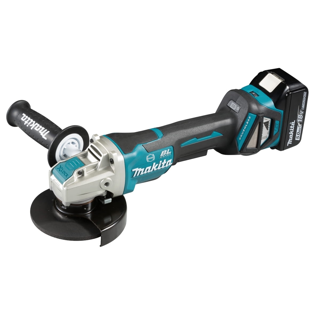 MÁY MÀI GÓC DÙNG PIN (125MM/CÔNG TẮC BÓP/X-LOCK/BL)(18V) MAKITA DGA519RTJ- HÀNG CHÍNH HÃNG