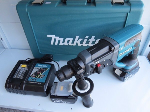 MÁY KHOAN ĐỘNG LỰC DÙNG PIN 18V (20 MM-26 MM) MAKITA DHR202SYE- HÀNG CHÍNH HÃNG