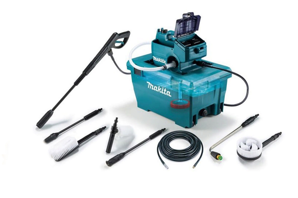 MÁY XỊT RỬA ÁP LỰC CAO DÙNG PIN  (BL)(18VX2) 800W MAKITA DHW080PT2- HÀNG CHÍNH HÃNG