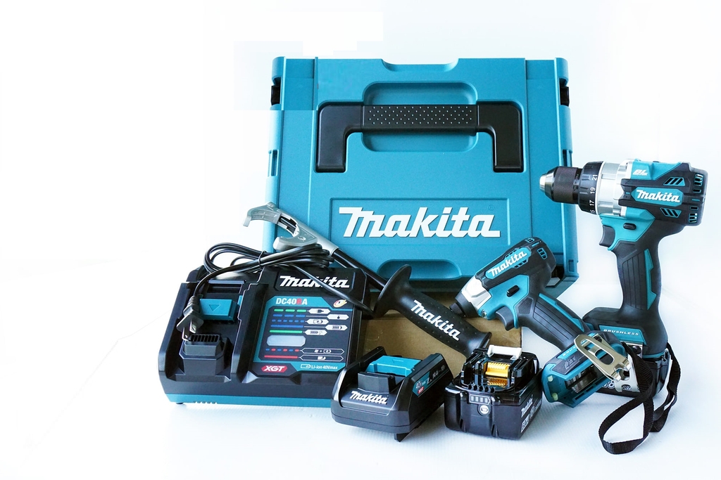 BỘ SẢN PHẨM DÙNG PIN 18V MAKITA DLX2443JX1 - GỒM DTD157Z+DDF486Z+ADP10+BL1860 - HÀNG CHÍNH HÃNG