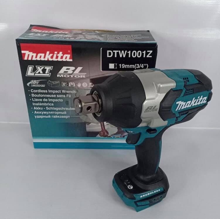 MÁY VẶN BULONG DÙNG PIN 18V 19MM MAKITA DTW1001Z - HÀNG CHÍNH HÃNG