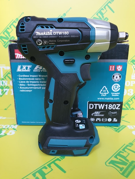 MÁY SIẾT BULONG DÙNG PIN 18V 180NM MAKITA DTW180Z- HÀNG CHÍNH HÃNG