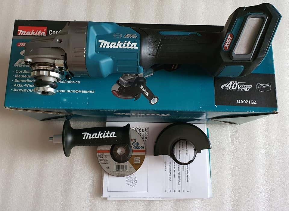 MÁY MÀI GÓC DÙNG PIN 40V 100MM MAKITA  GA021GZ - HÀNG CHÍNH HÃNG