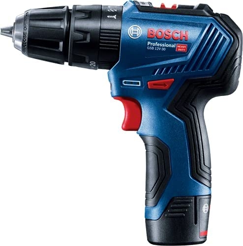 MÁY KHOAN BÚA DÙNG PIN 12V (30/18 N.M) BOSCH GSB 12V-30 - HÀNG CHÍNH HÃNG