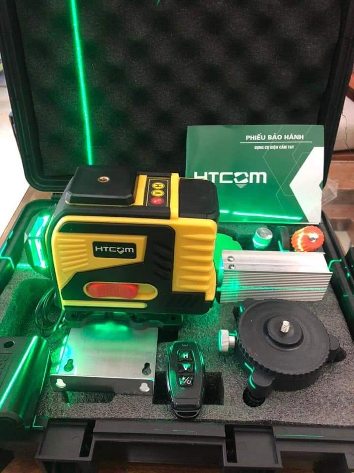 MÁY CÂN BẰNG CÂN MỰC LASER 12 TIA XANH HTCOM HT8940 (SIÊU SÁNG, SIÊU CHUẨN)- HÀNG CHÍNH HÃNG