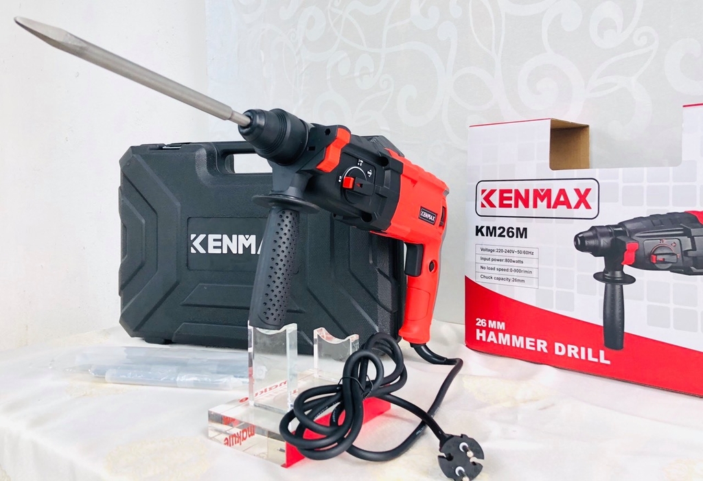 MÁY KHOAN BÊ TÔNG 800W KENMAX KM26M - HÀNG CHÍNH HÃNG
