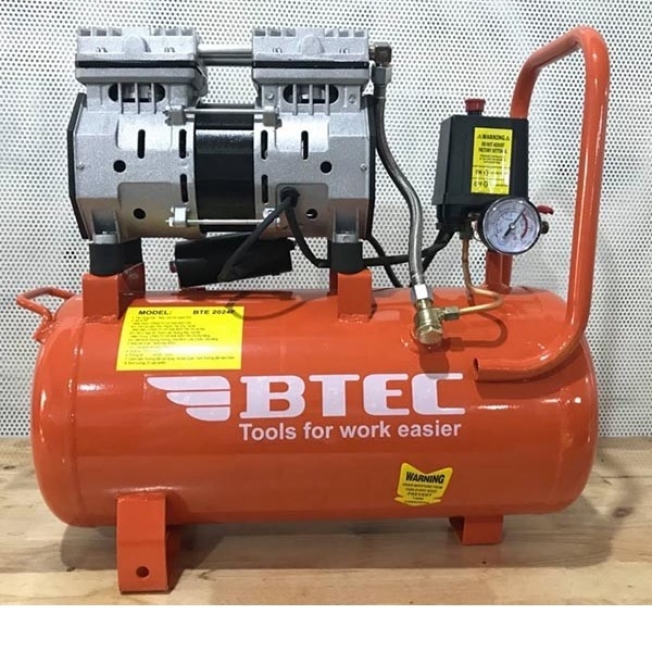 Máy nén khí không dầu BTEC BT-2024F - 24 lít
