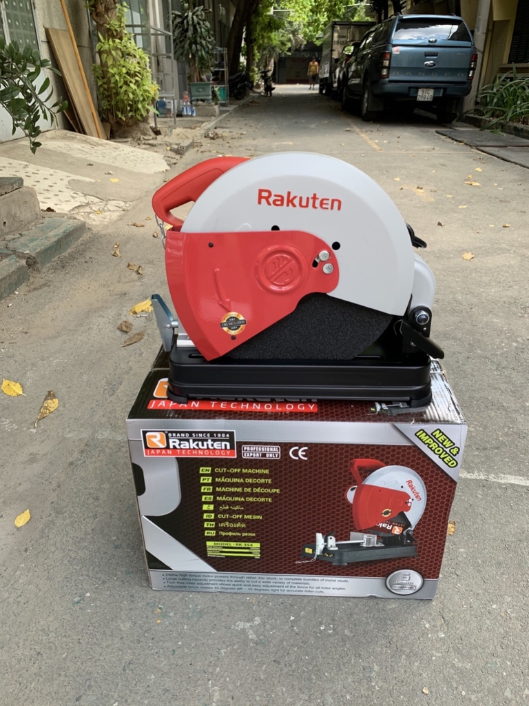 MÁY CẮT SẮT 355MM RAKUTEN RK354 2300W- HÀNG CHÍNH HÃNG