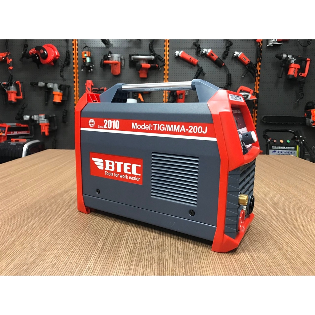 Máy hàn Tig, que BTEC TIG/MMA-200J