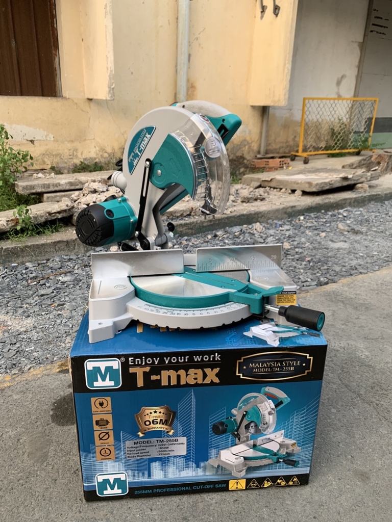 MÁY CẮT NHÔM 255MM 1850W TMAX TM-255B- HÀNG CHÍNH HÃNG