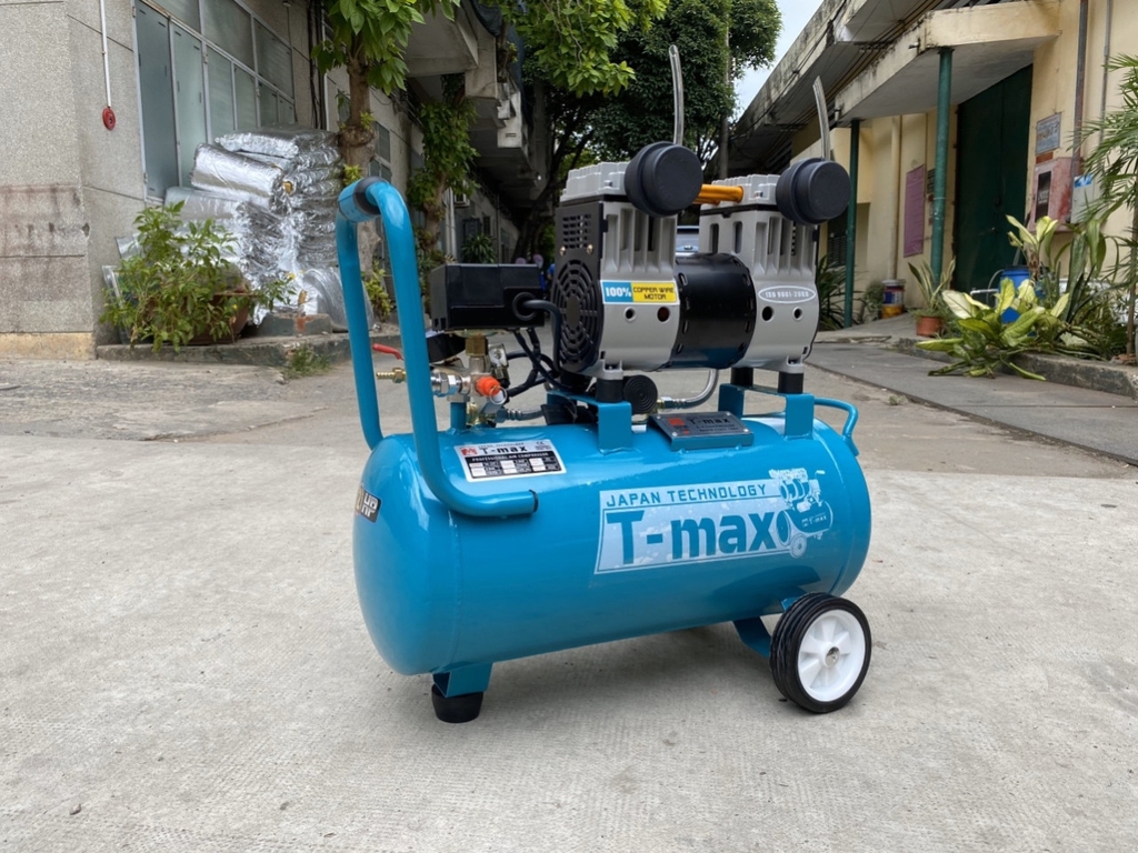 MÁY NÉN KHÍ KHÔNG DẦU TMAX TM35F (2HP, 35L)- HÀNG CHÍNH HÃNG
