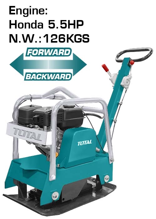 MÁY ĐẦM NÉN NỀN BÊ TÔNG XĂNG 6.5HP TOTAL TP7125-2 - HÀNG CHÍNH HÃNG