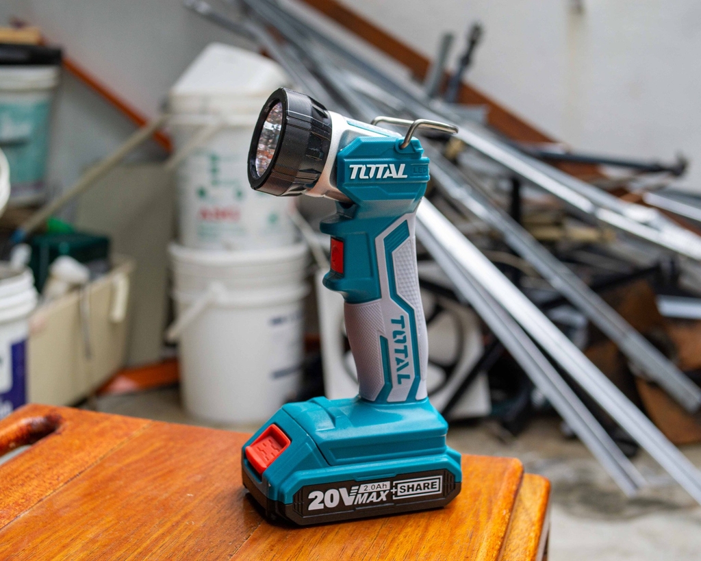 ĐEN LED CẦM TAY DÙNG PIN 20V (225 LUMENS) TOTAL TWLI2001 - HÀNG CHÍNH HÃNG