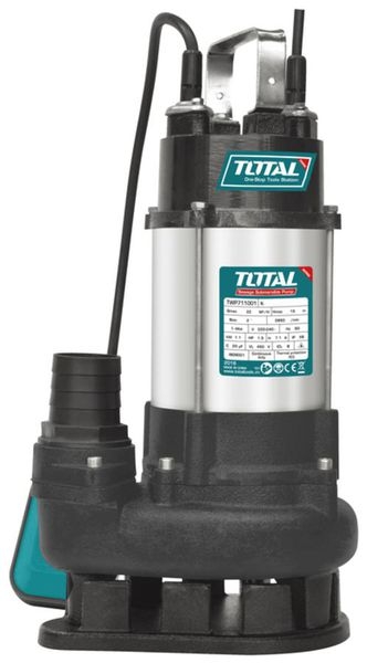 MÁY BƠM CHÌM NƯỚC THẢI 1100W(1.5HP) TOTAL TWP711001 - HÀNG CHÍNH HÃNG