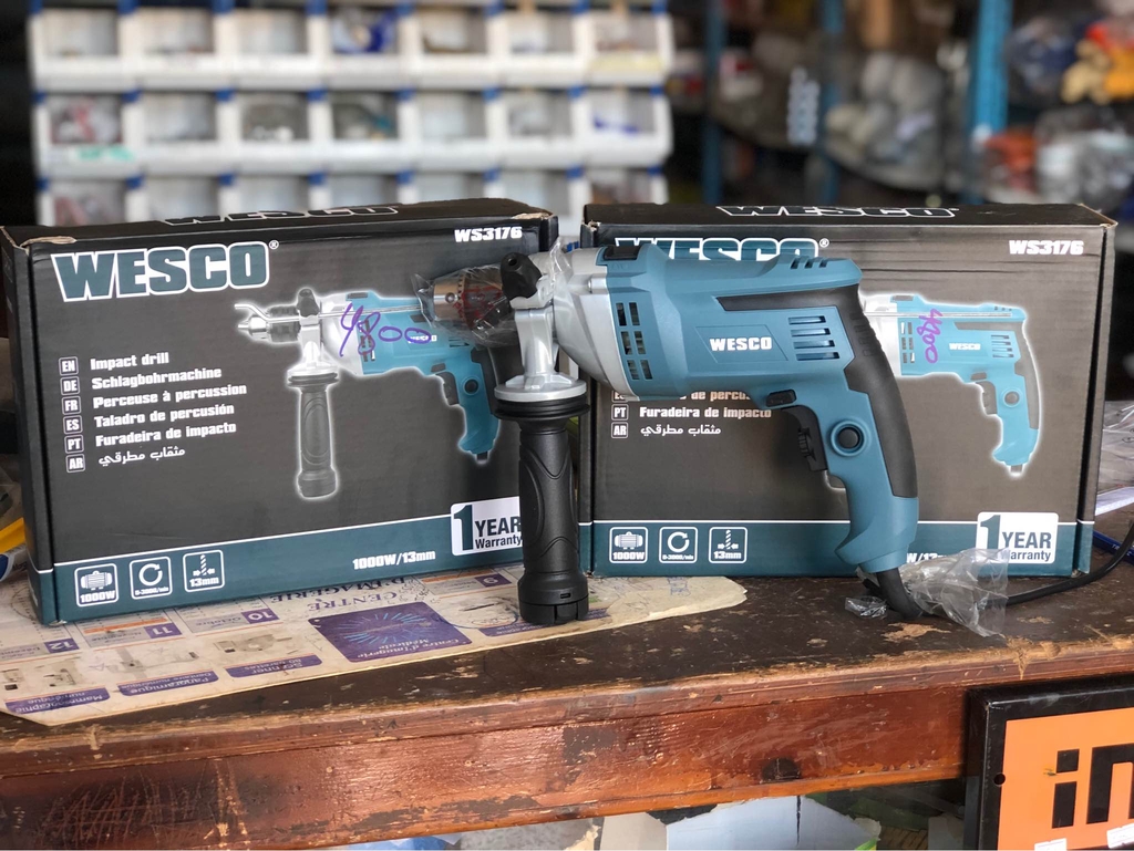 Máy khoan động lực điện 1000W Wesco WS3176