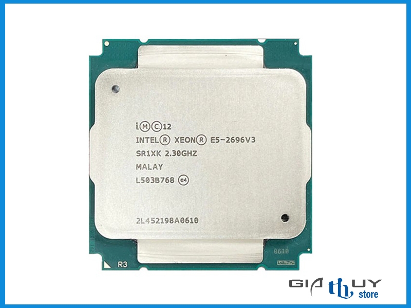 CPU Intel Xeon E5-2696 v3 đa nhân đa luồng